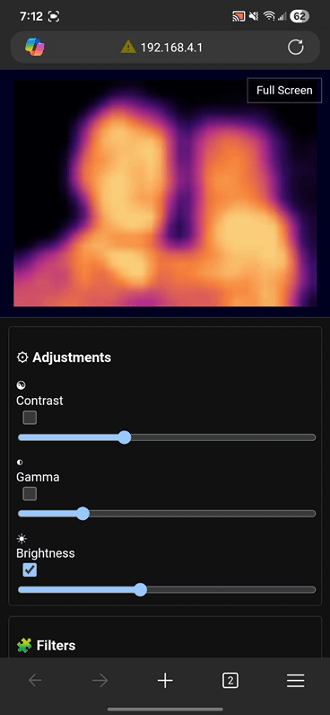 Processed feed preview